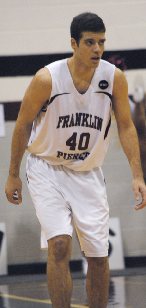 Georgios Papapetrou left Greece to play basketball in the United States, and is now one one of the Ravens' most reliable players. He's averaging 4.9 points and 4.5 rebounds per game. 