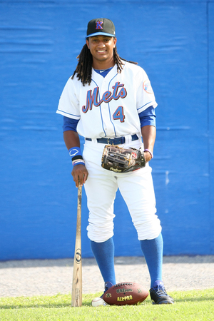 The New York Mets drafted Bradley Marquez in the 16th round of the 2011 MLB amateur draft. He plays for the Kingsport Mets in the summer, after playing on the Texas Tech football team during the year. 