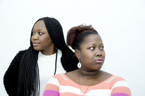 (From left) Natasha Amadi and Danielle Reed are the editors in chief of The Renegade and The Black Voice, respectively. In the past year, students have reestablished the publications at Syracuse University.