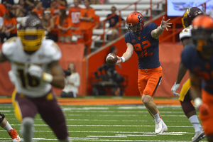 Riley Dixon averaged 50.4 yards on his five punts against Central Michigan, consistently pinning the Chippewas deep into their own territory.