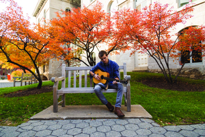 Dylan Carroll said his father is his greatest influence on music life and personal life.