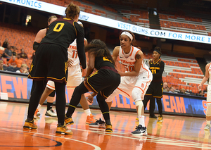 Briana Day had six points and seven rebounds, but Syracuse was knocked off by No. 24 Arizona State at the Carrier Dome.