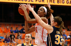 Briana Day has been key for Syracuse down the stretch against teams that are solid in the post. She faces another pair of tough post players against Tennessee. 