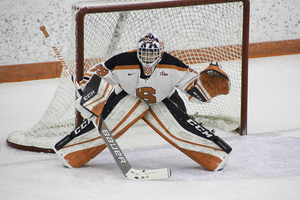 Abbey Miller has emerged as the starting goalie for Syracuse and became the first goalie in program history to shutout the same team twice in one weekend when SU blanked Lindenwood.