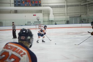 Syracuse's power play couldn't produce at all, despite several chances.