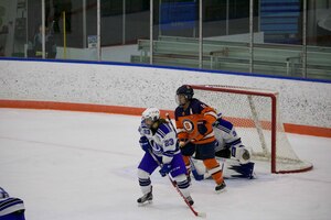 Emily Costales can use her strength to push through defenders and score goals. 