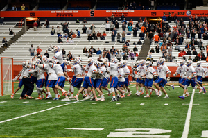 A Sergio Salcido goal with 15 seconds left gave SU a last-second victory over Virginia on Sunday. 