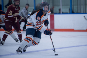 Megan Quinn scored the winner three minutes into overtime to give Syracuse a much-needed win.