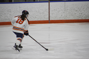 Allie Olnowich was one of the three first-time scorers this past weekend for SU.