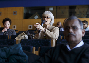 Vice Chancellor and Provost Michele Wheatly said the university protects the right to academic freedom and discussion of controversial ideas. 