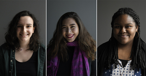 Syracuse University students Julia Catalano, Lianza Reyes and Danielle Guerrier have each found poetry as an outlet for self expression.