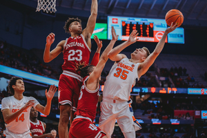 Buddy Boeheim hasn't continued his hot shooting from last year  through the early part of Syracuse's season. 