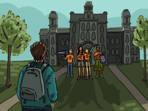 Our columnist addresses the discomfort associated with college. Hoagland explains how SU provides opportunities that may be challenging, uncomfortable, or different from what one is used to but leads to finding meaningful connections.