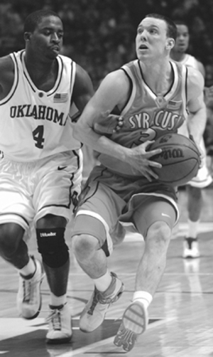 Gerry McNamara will have his hands full guarding Texas star T.J. Ford tomorrow in New Orleans.