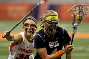 Michelle Tumolo and Syracuse take on top-seeded Florida in a national semifinal matchup on Friday at 5