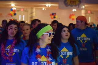 Students danced from 10 a.m. to 10 p.m. during OttoTHON on Sunday.