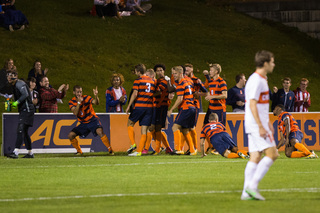 The Orange held Clemson scoreless in the first half.