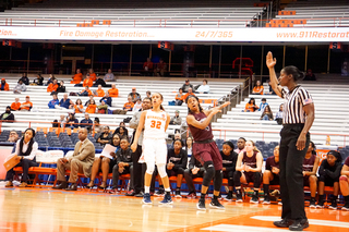 Miranda Drummond led the way for the Orange with a team-high 19 points.