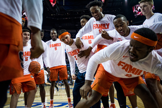 The Orange lost, 84-72, and trailed by only a few possessions at the half. For the majority of the ballgame, they were on the cusp. 
