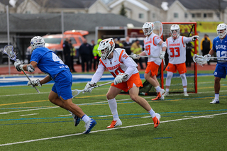 Grant Murphy (90) defends a Duke attack. 